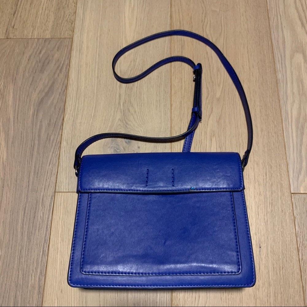 Blue ZARA Crossbody bag